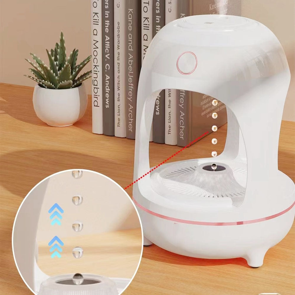 Anti-Gravity Humidifier with LED Night Light