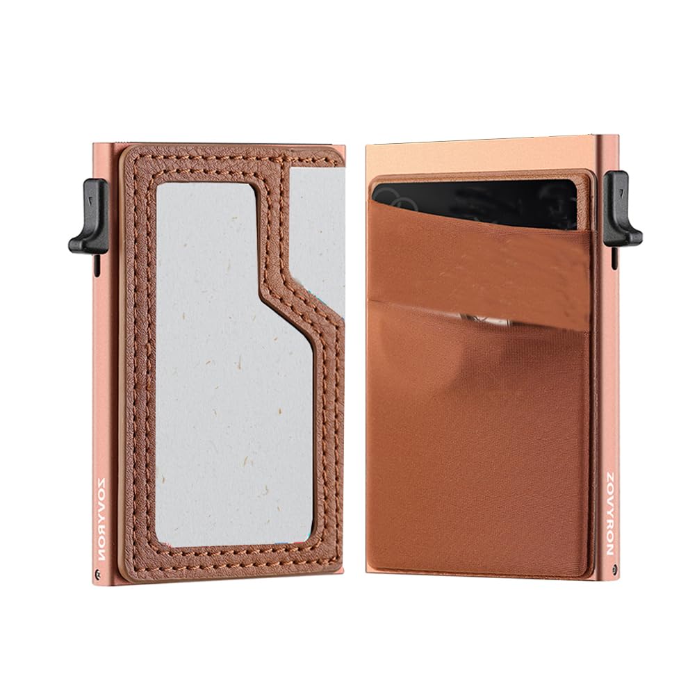 Slim RFID Pop-Up Wallet with ID Window