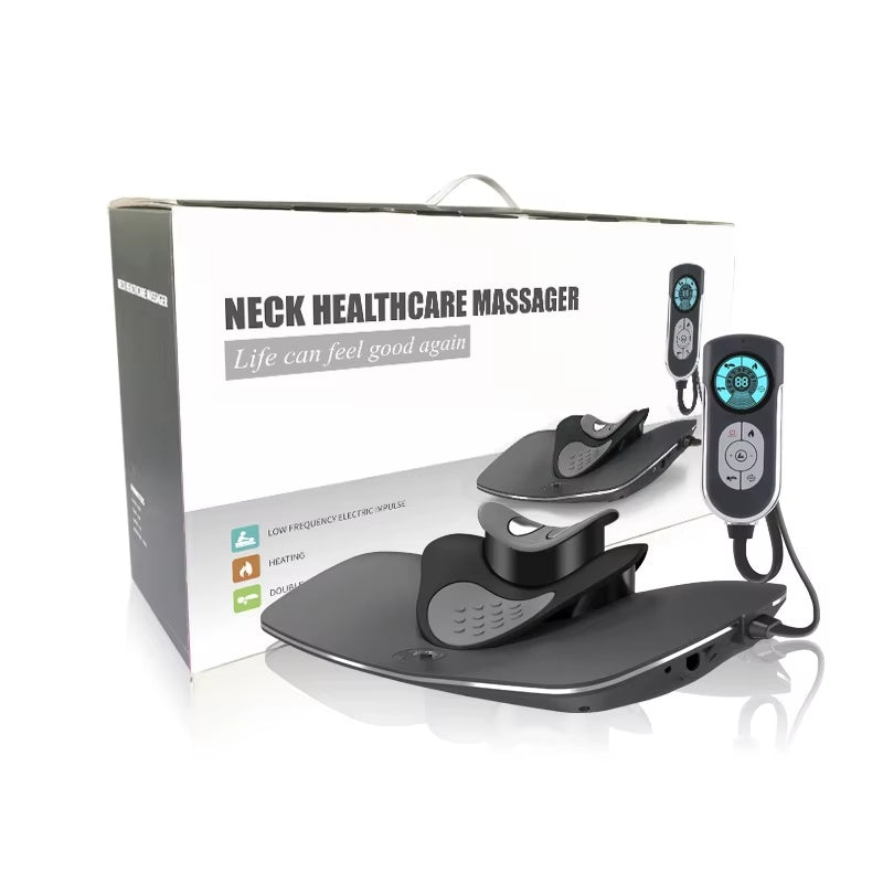 Electric Neck Massager with Heat & Wired Controller