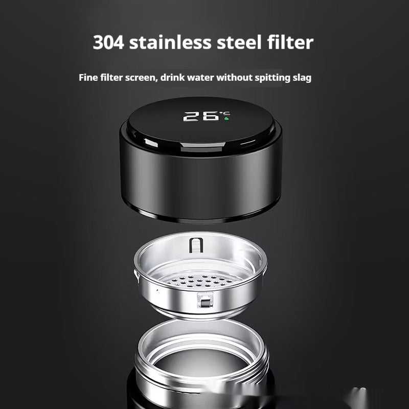 500ml Insulated Bottle with Temperature Display