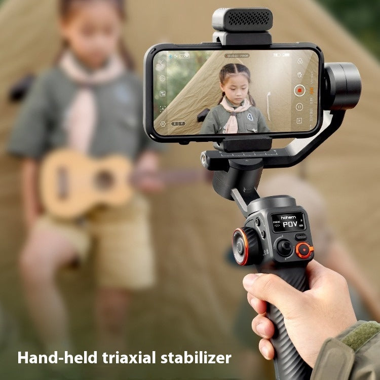 Smartphone Gimbal Stabilizer with AI Tracking Options